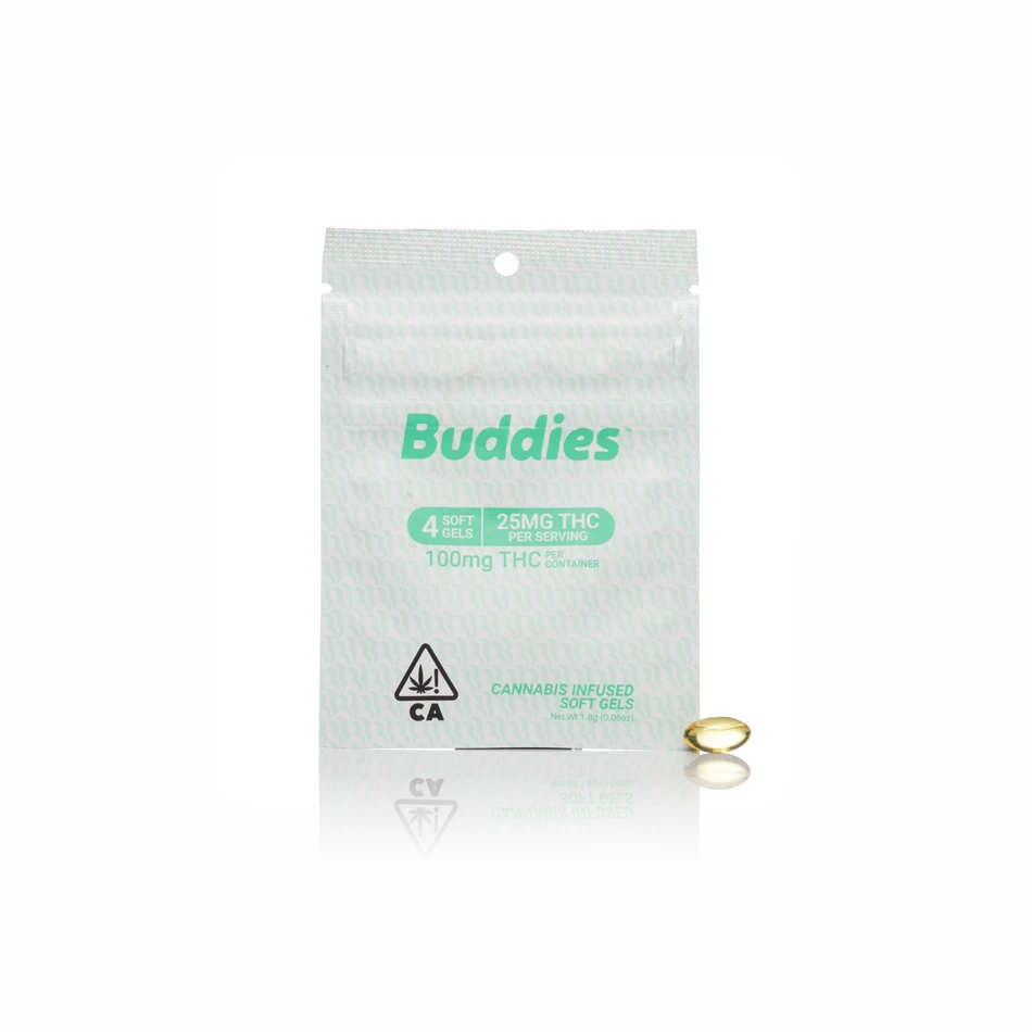 Buddies Soft Gel 25mg (4pc)